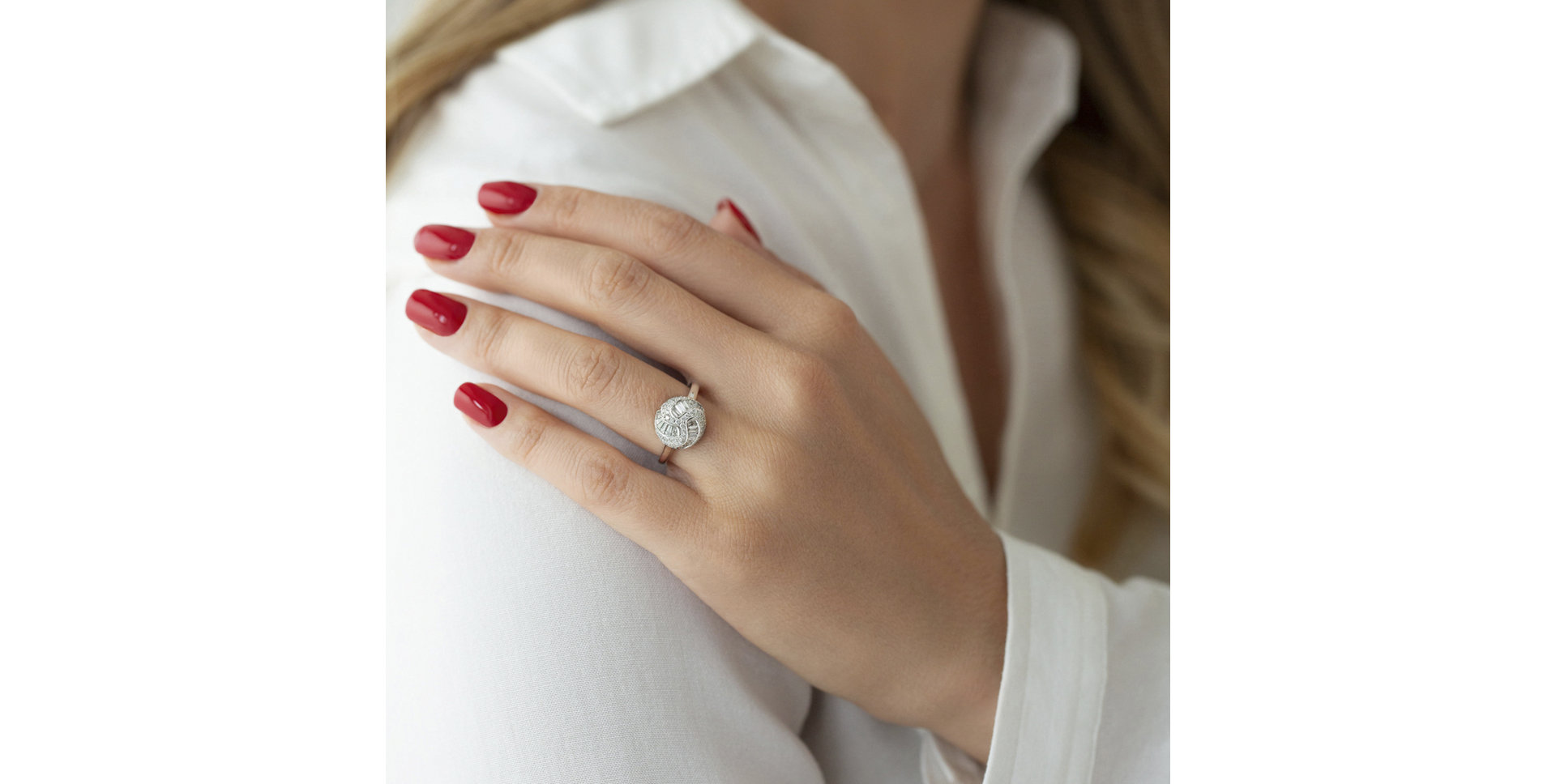 Diamond ring Madeleine