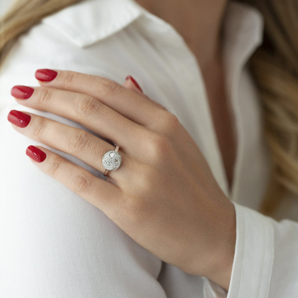 Diamond ring Madeleine