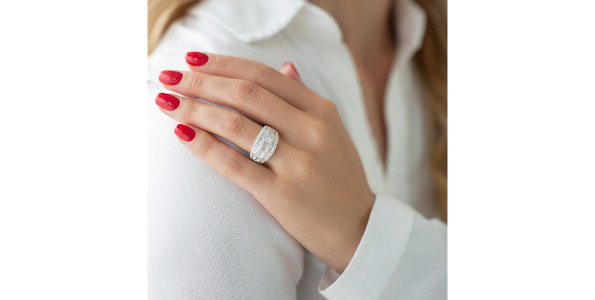 Diamond ring Glorious Lines