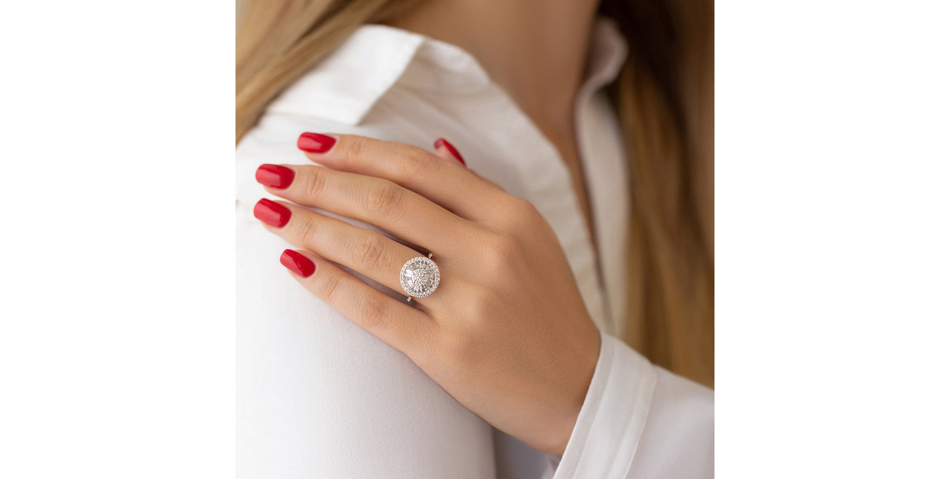 Diamond ring Justine