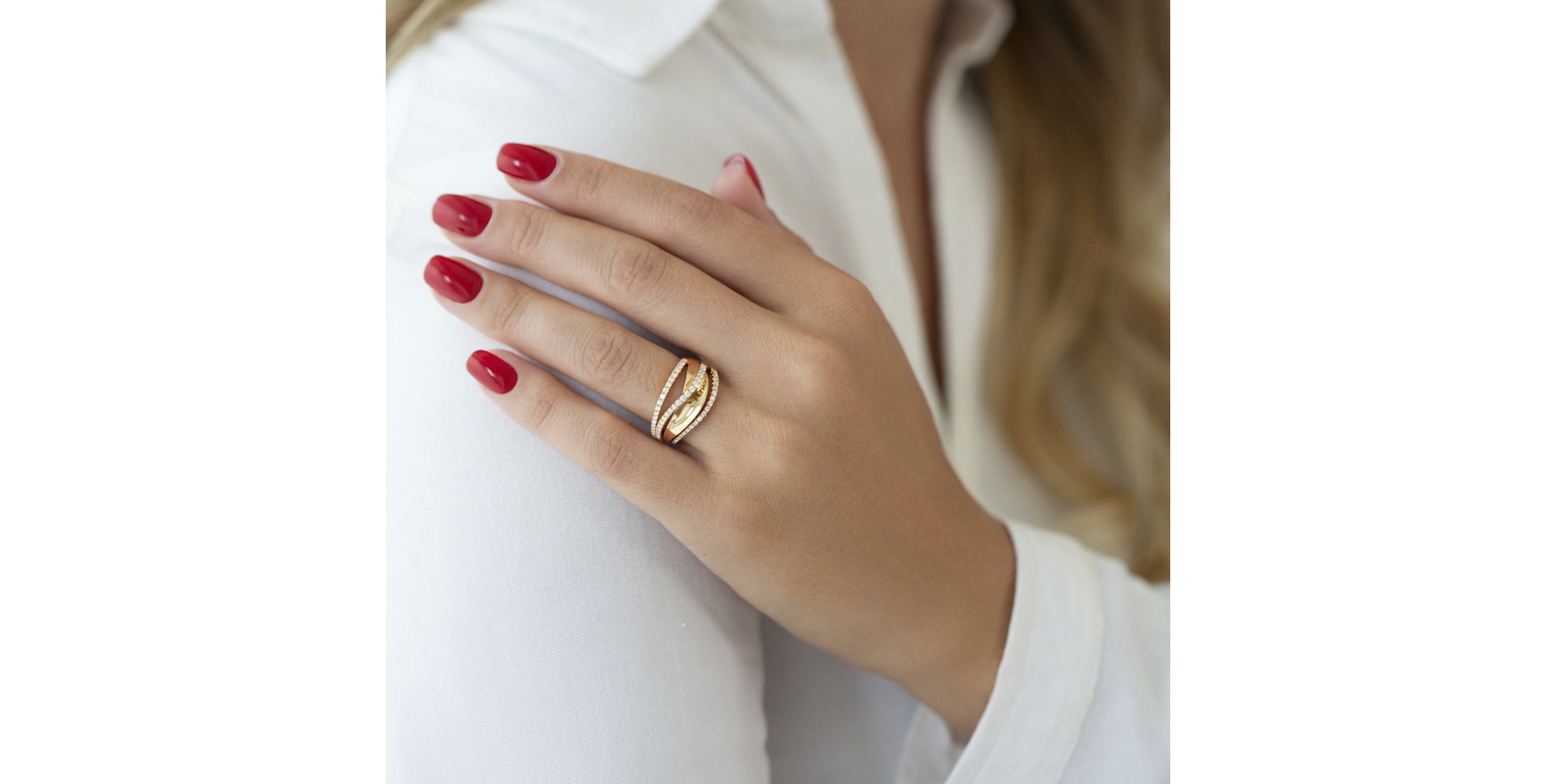 Diamond ring Mathilde