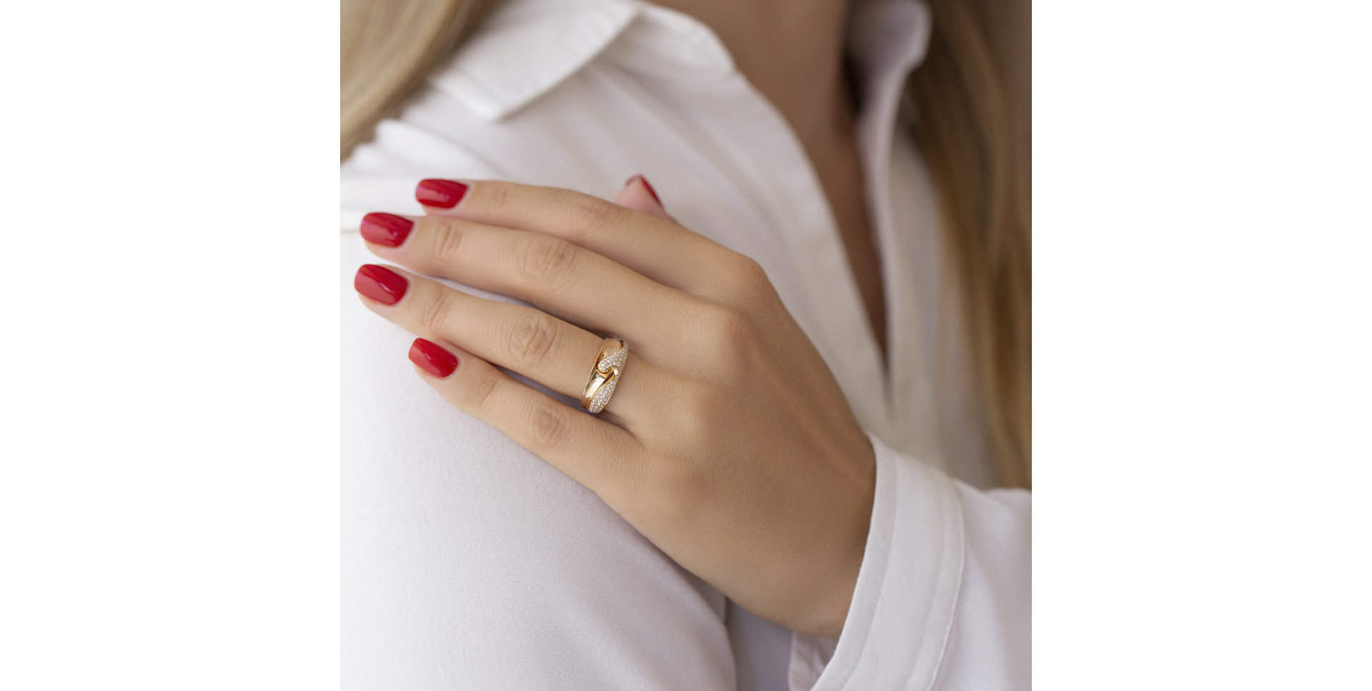 Diamond ring Sunny Waves