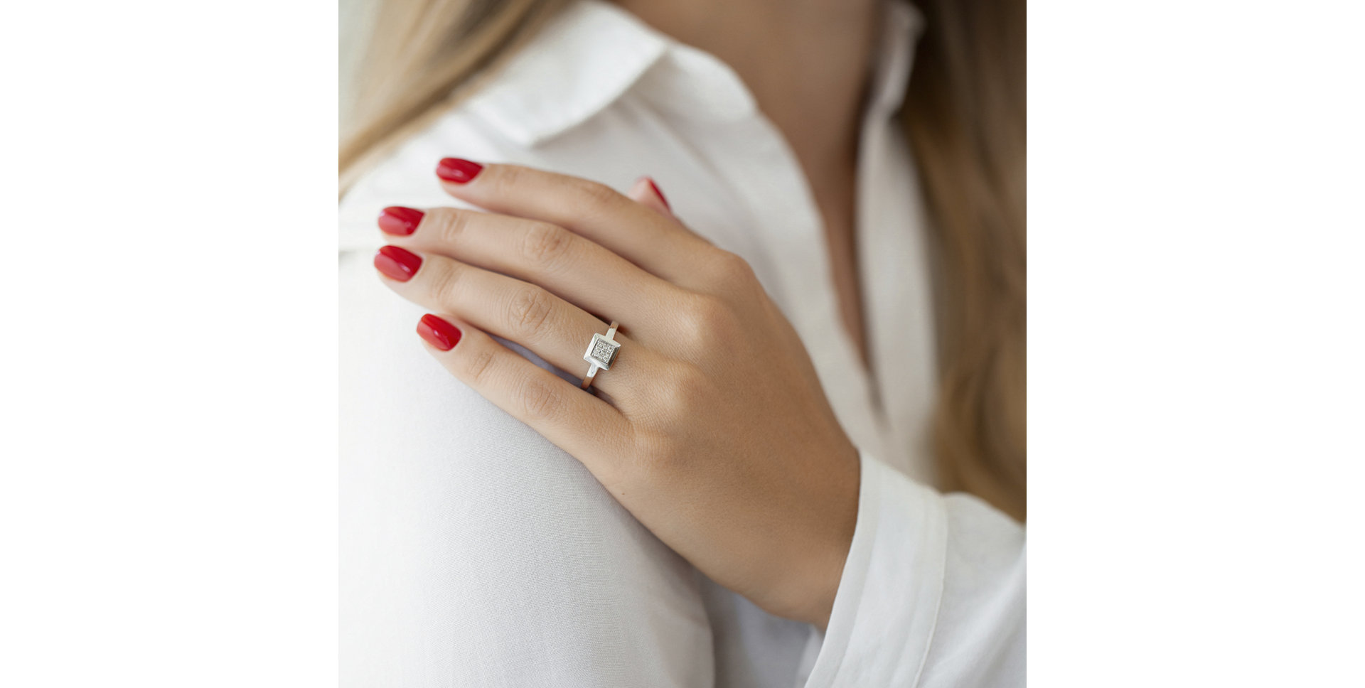 Diamond ring Mélissa