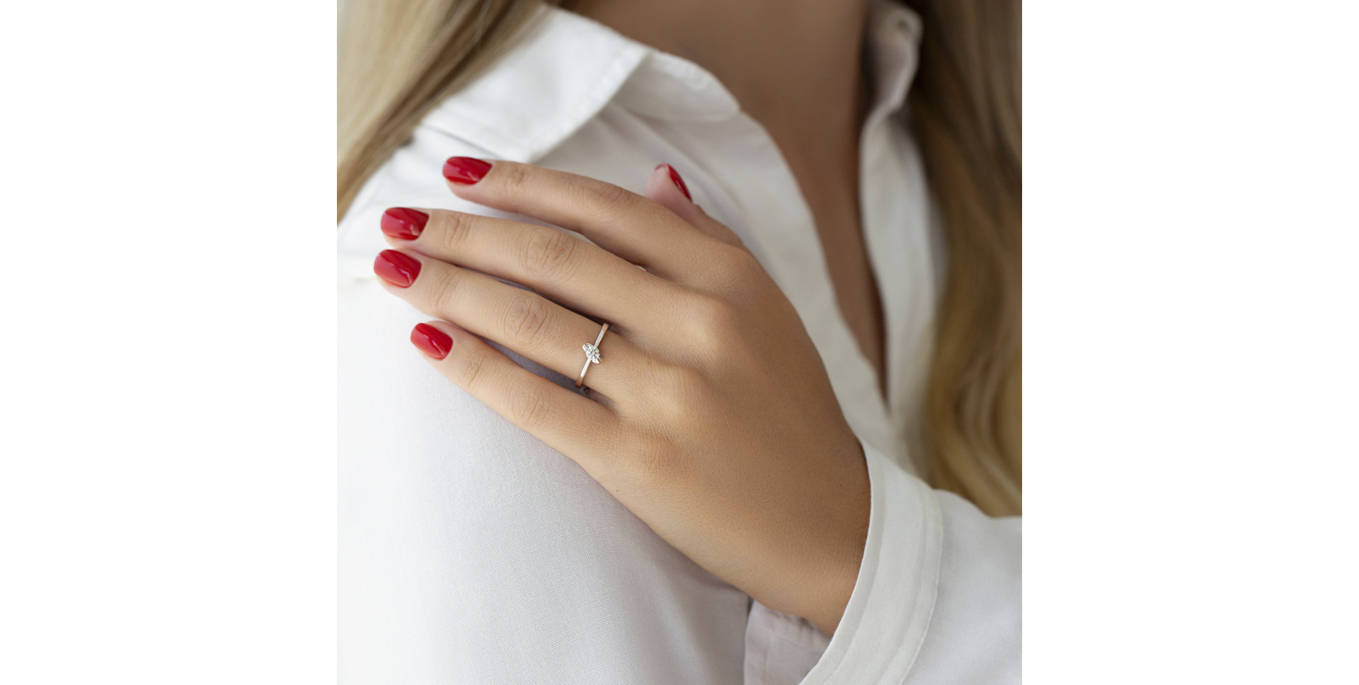 Diamond ring Infinity Love