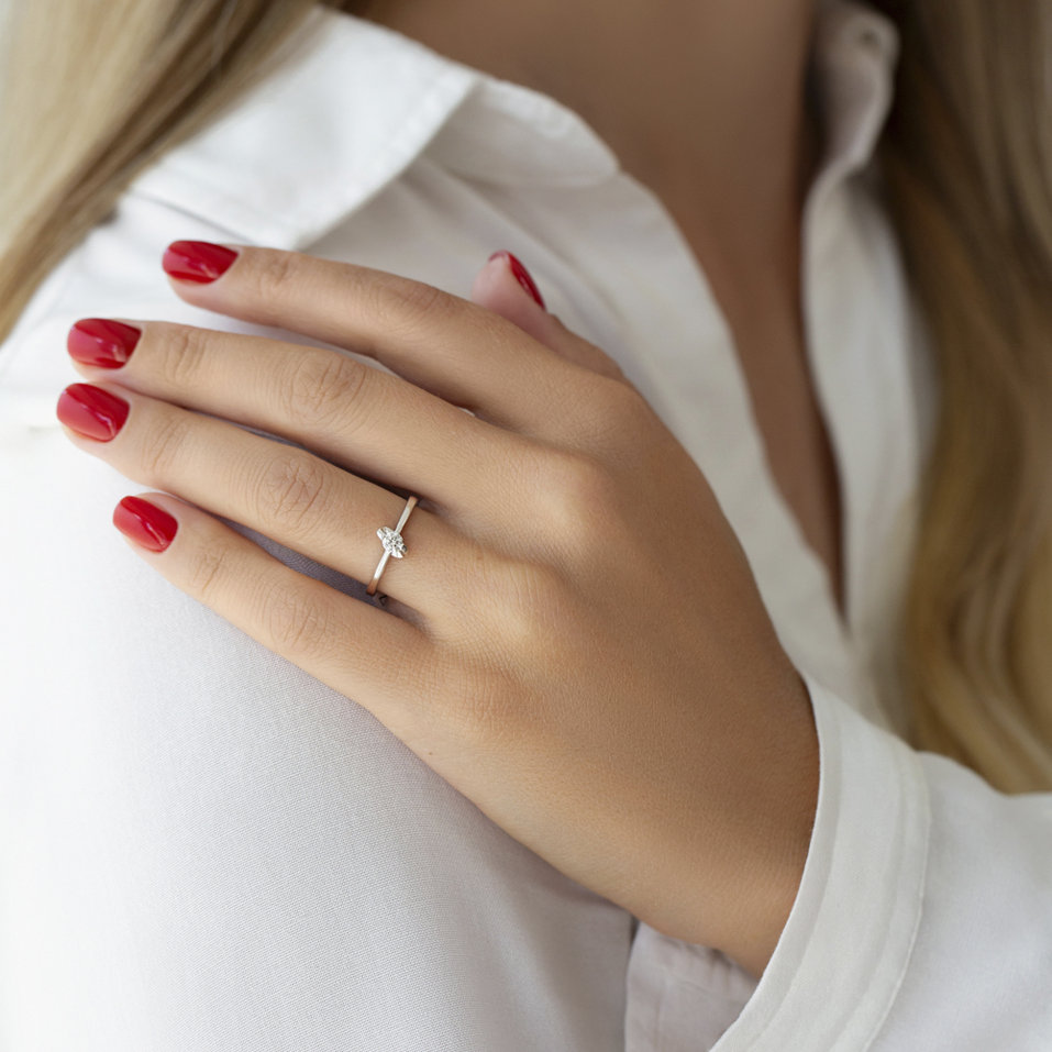 Diamond ring Infinity Love