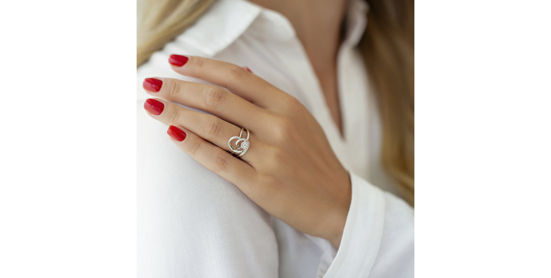 Diamond ring Mélodie