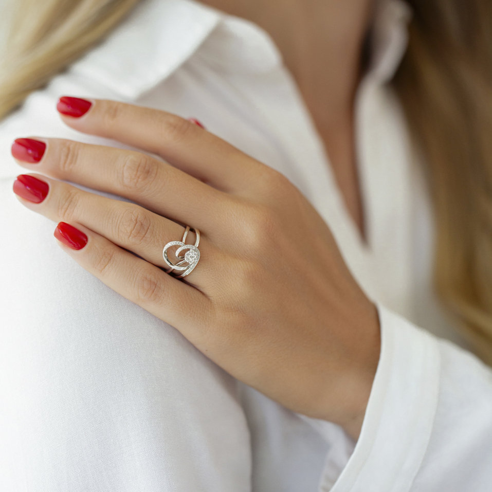 Diamond ring Mélodie