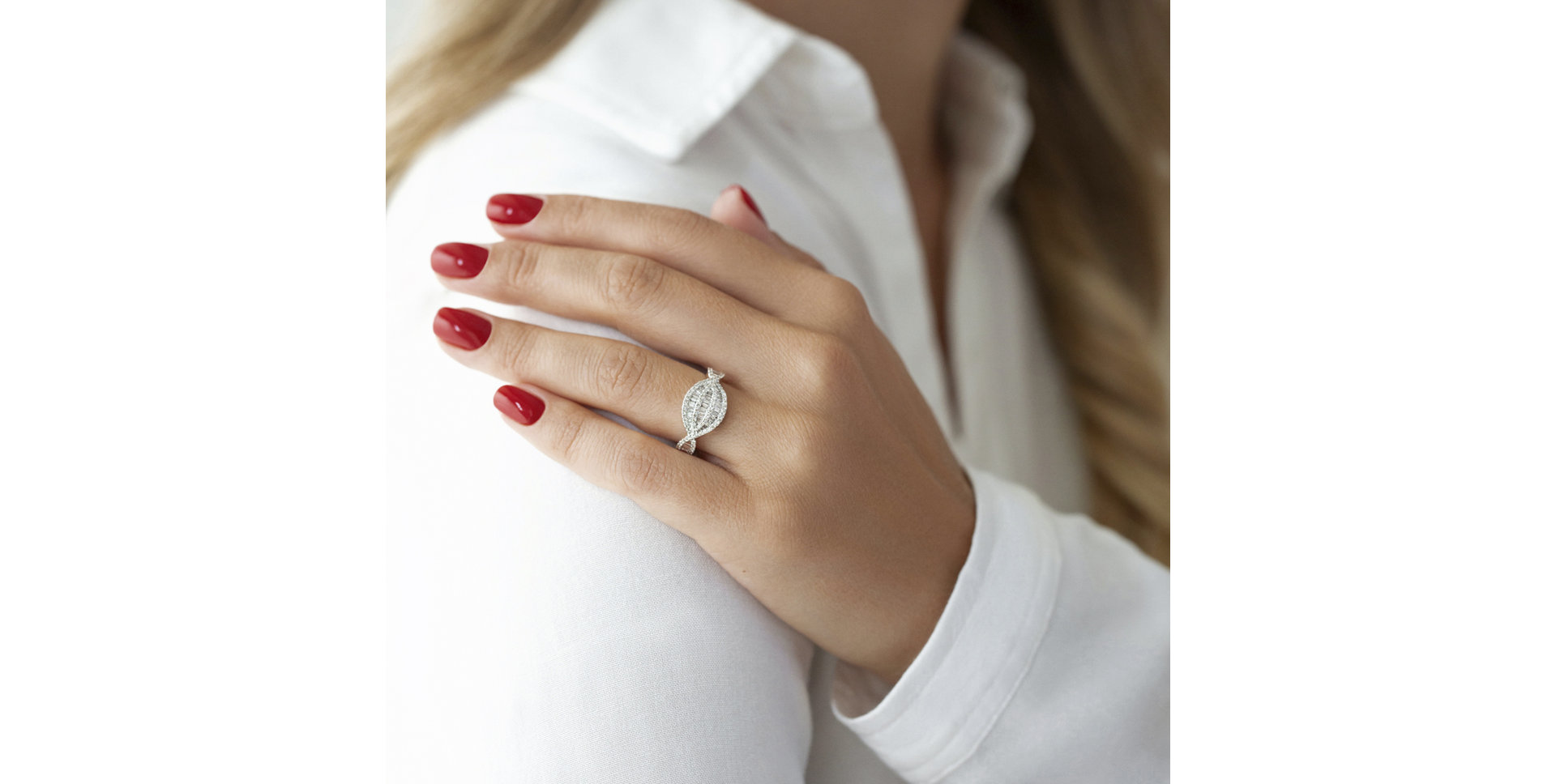 Diamond ring Mélodie