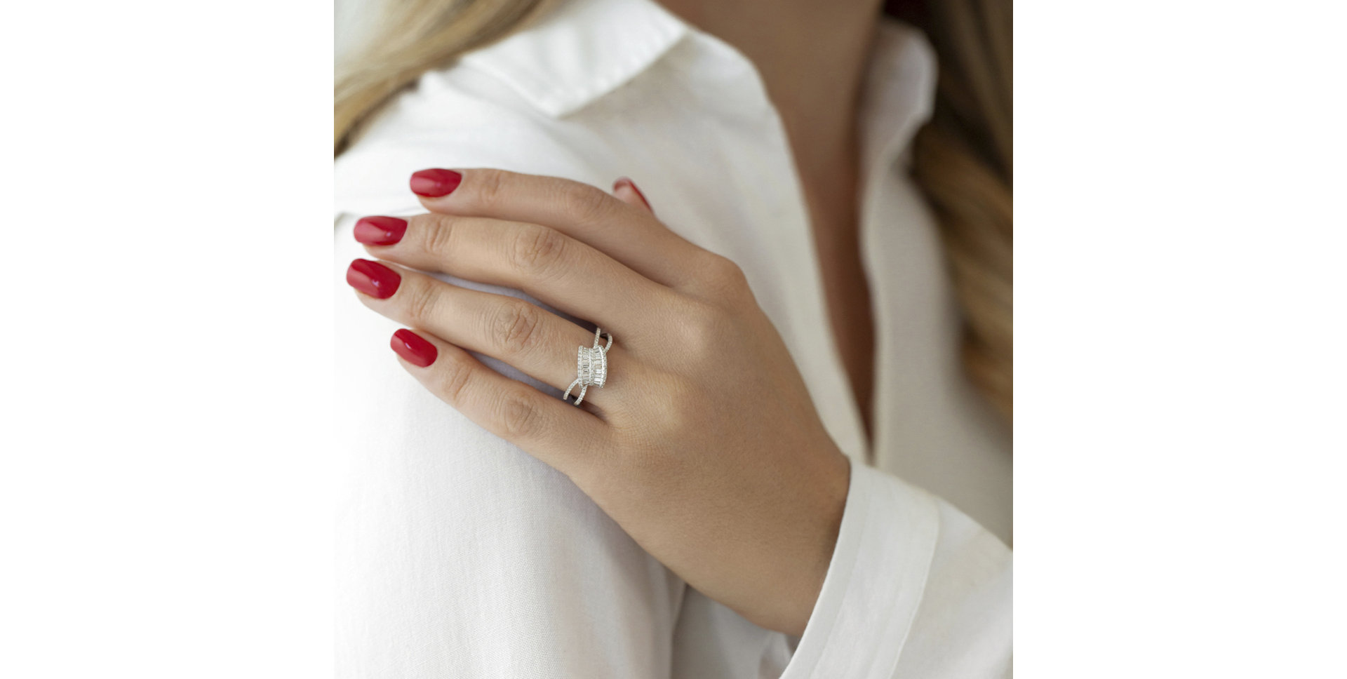 Diamond ring Sybille