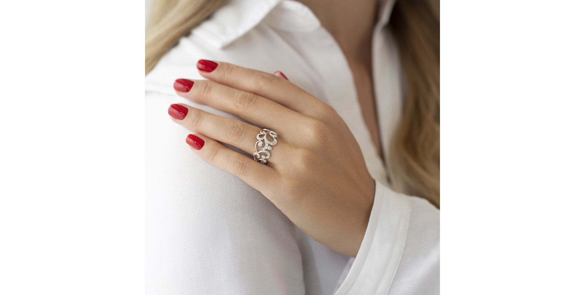 Diamond ring Majestic Vision