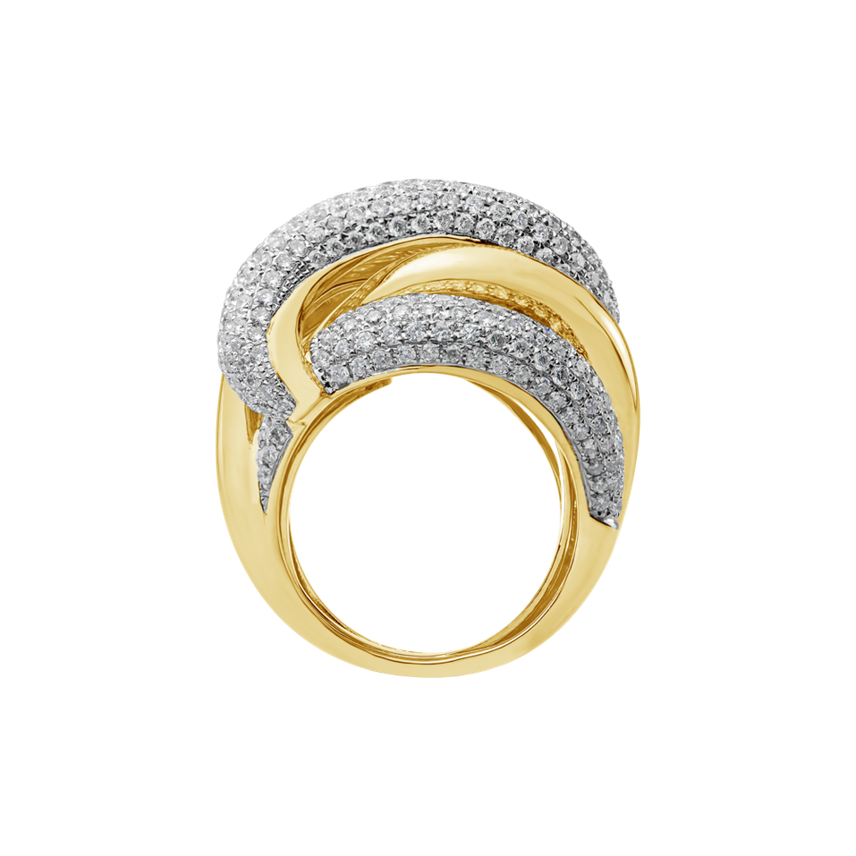 Diamond ring Sun Snake