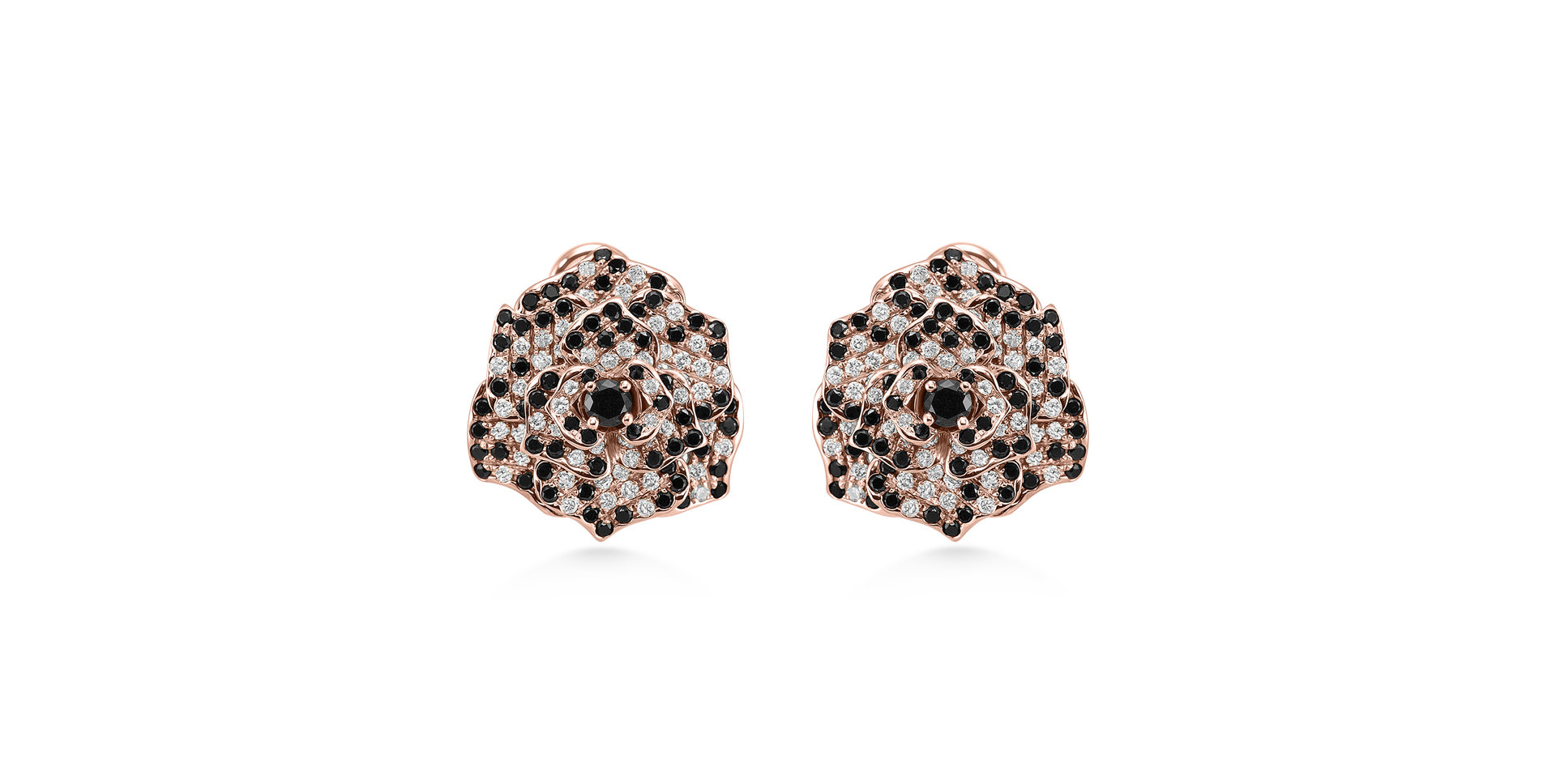 Diamond earrings Witching Rose