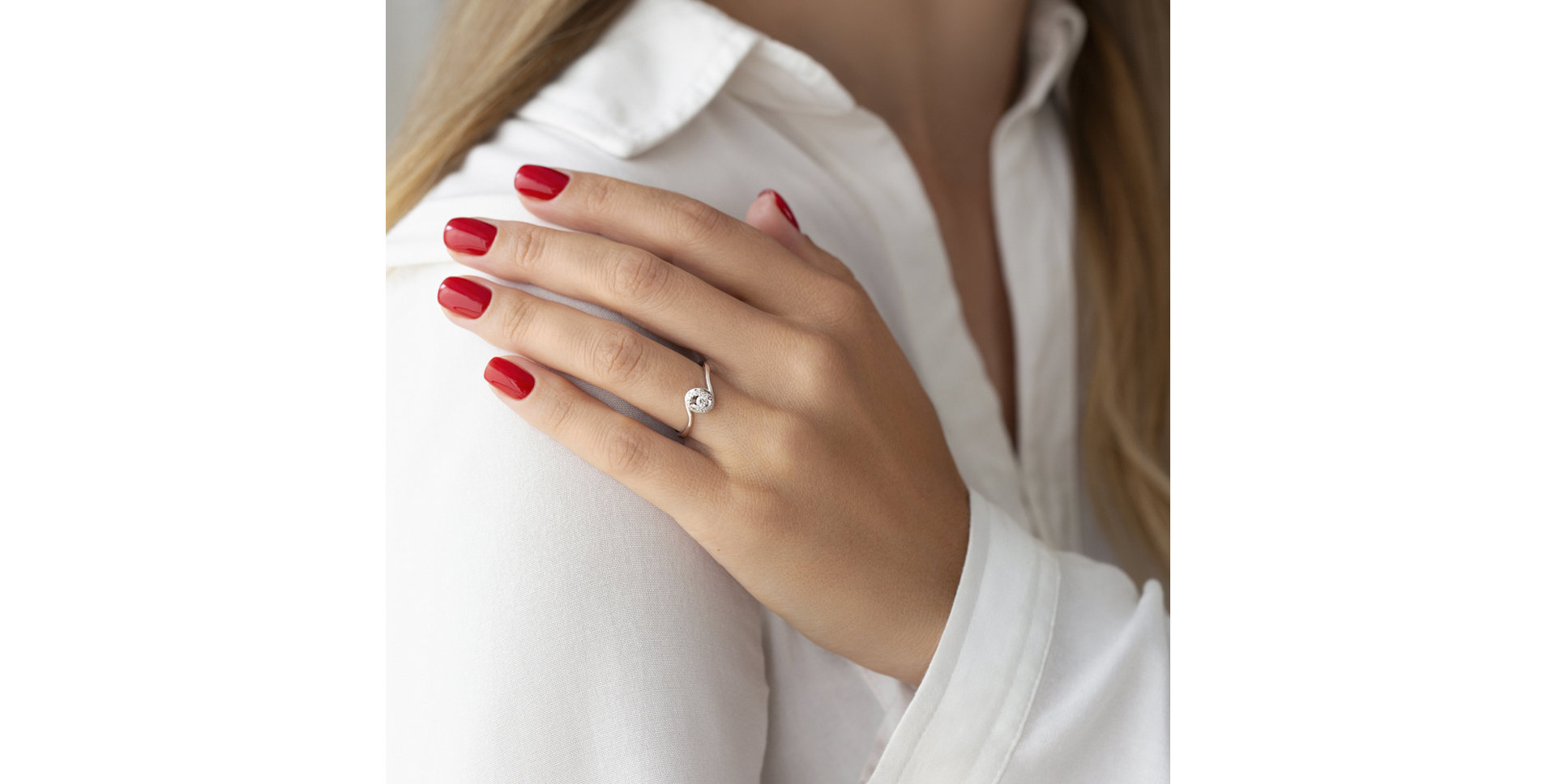 Diamond ring Love Flow