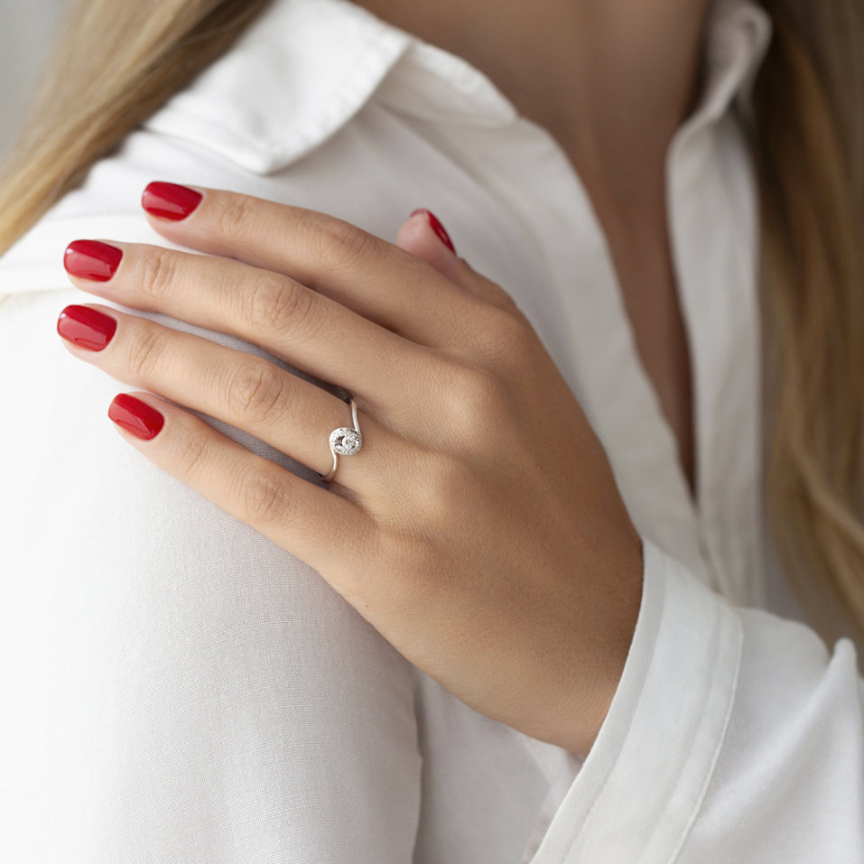 Diamond ring Love Flow