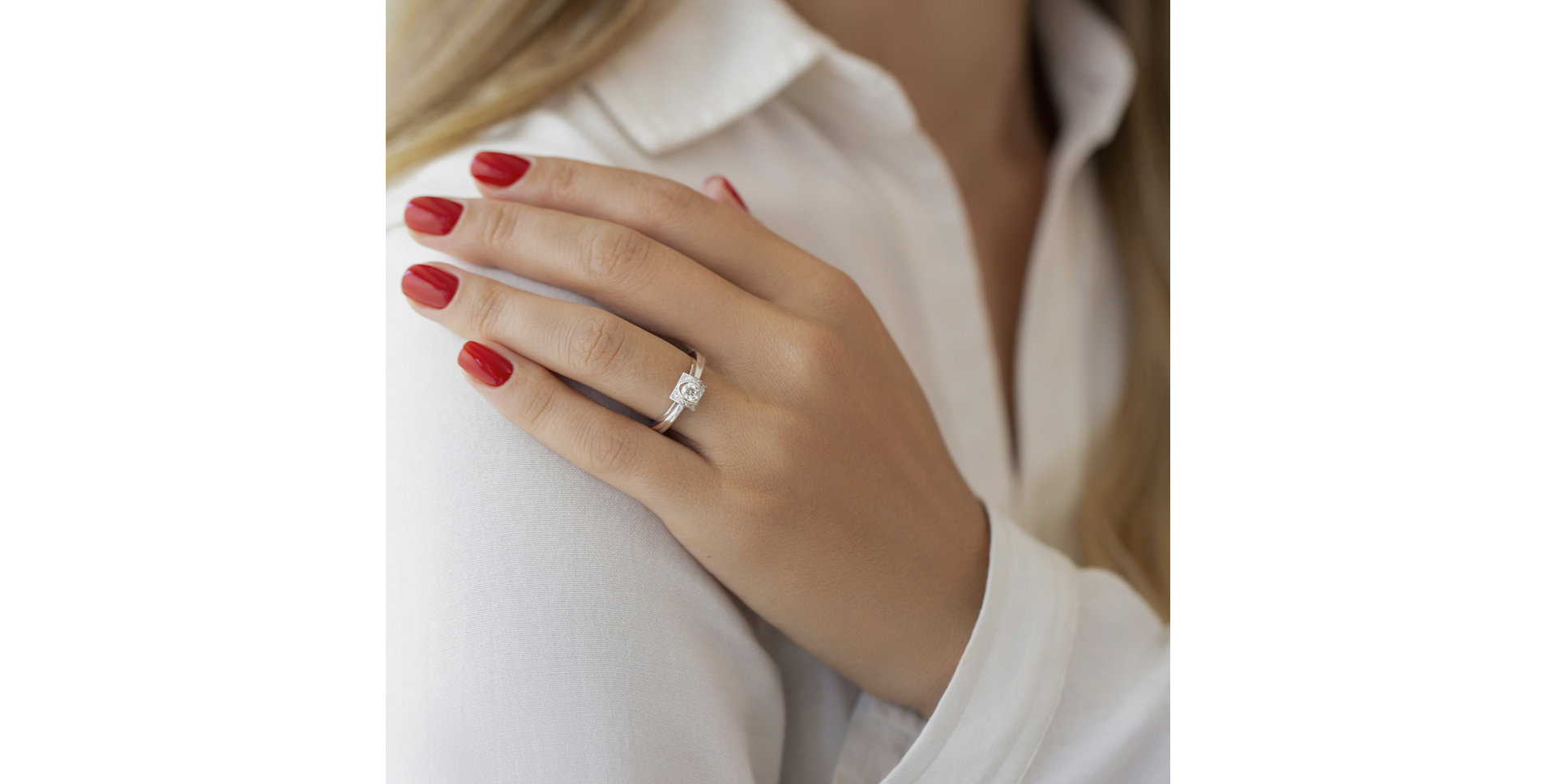 Diamond ring Elegant Galaxy