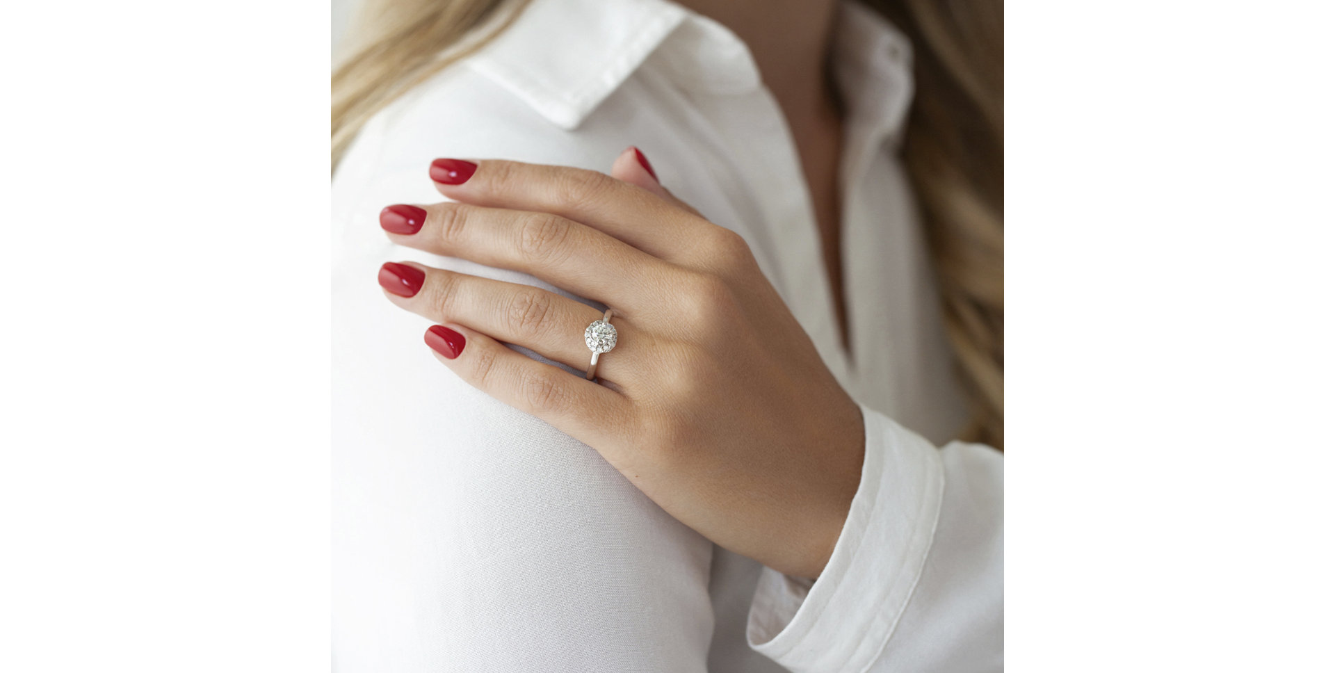 Diamond ring Mystic Galaxy