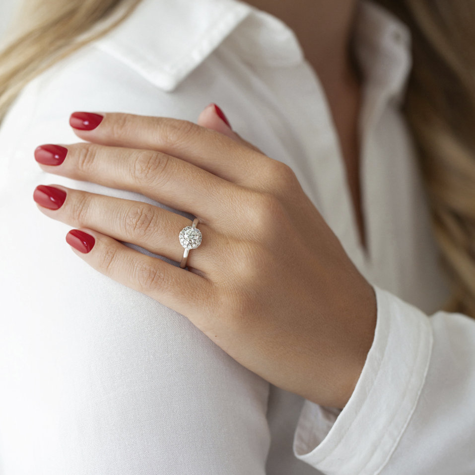 Diamond ring Mystic Galaxy