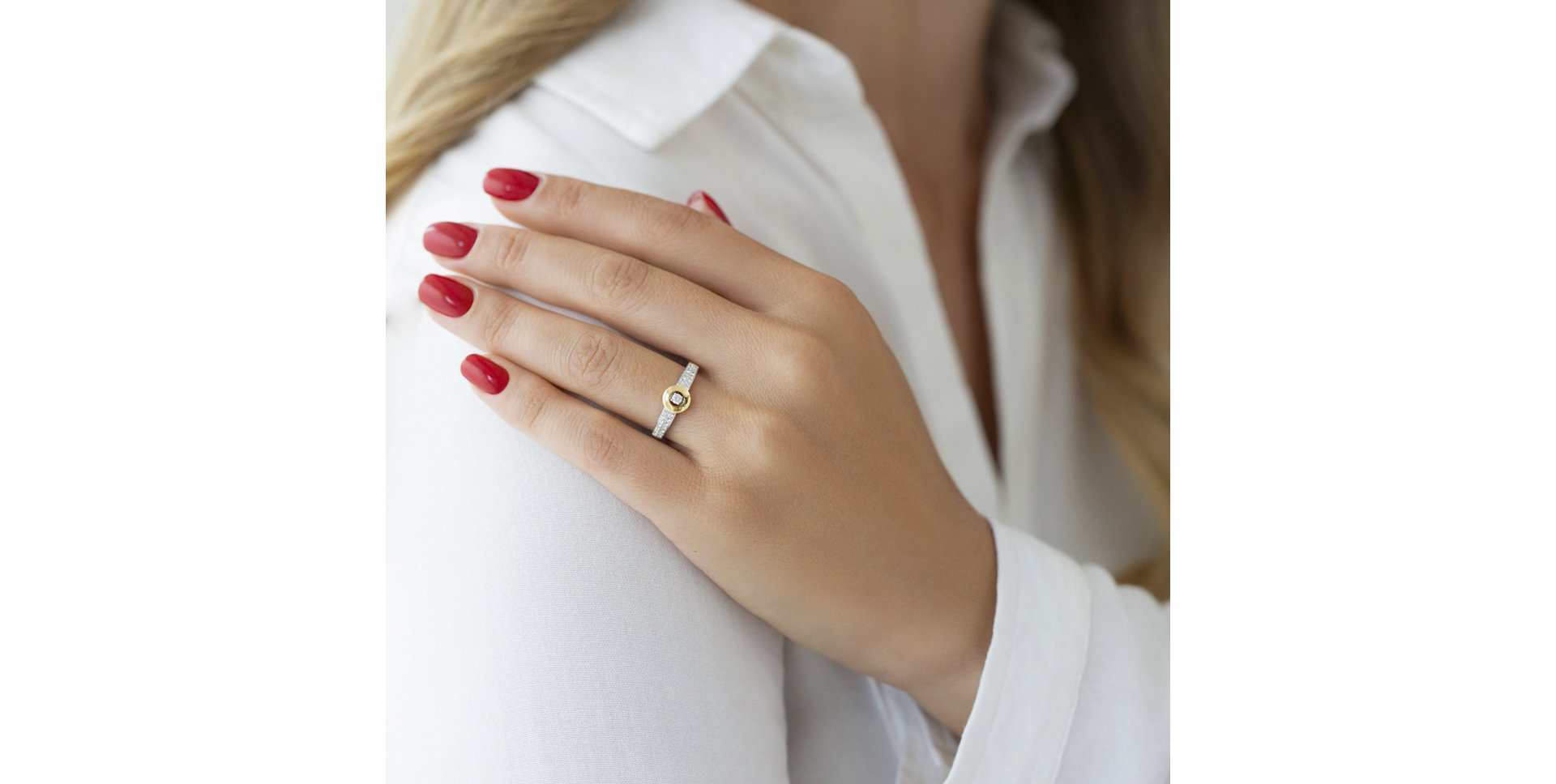 Diamond ring Bertille