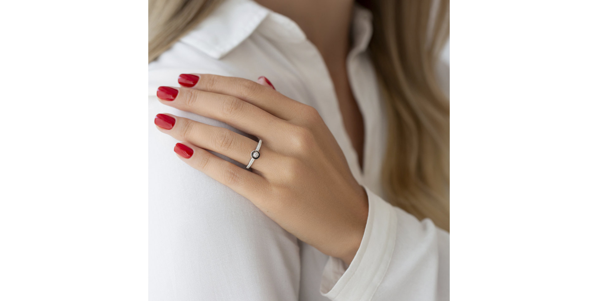 Diamond ring Moon Opus