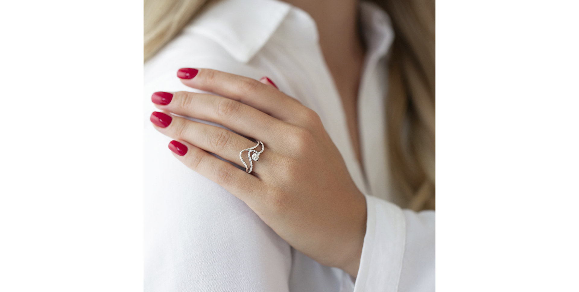 Diamond ring Brilliant Snake