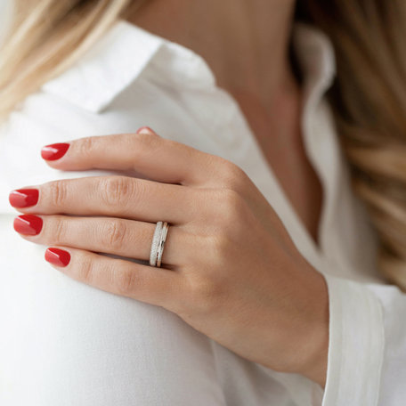 Diamond ring Dream Ribbon