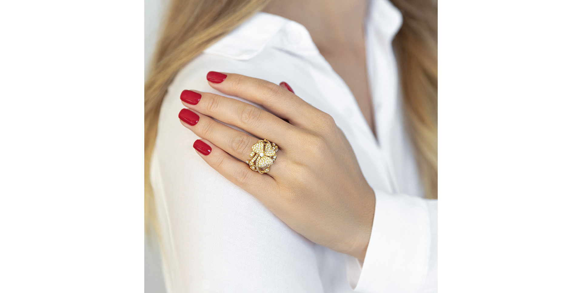 Diamond ring Sunshine Jasmine