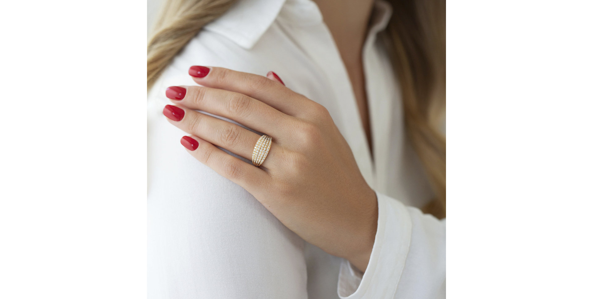 Diamond ring Sunny Ribbon