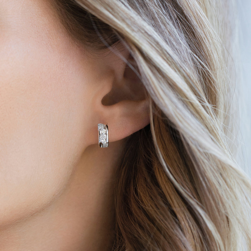 Diamond earrings Galaxy Secret