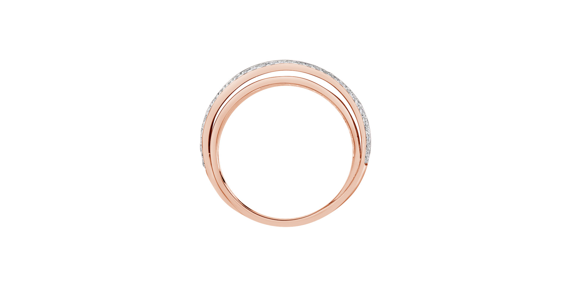 Diamond ring Dream Ribbon