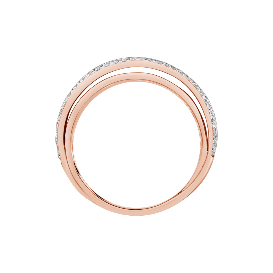 Diamond ring Dream Ribbon