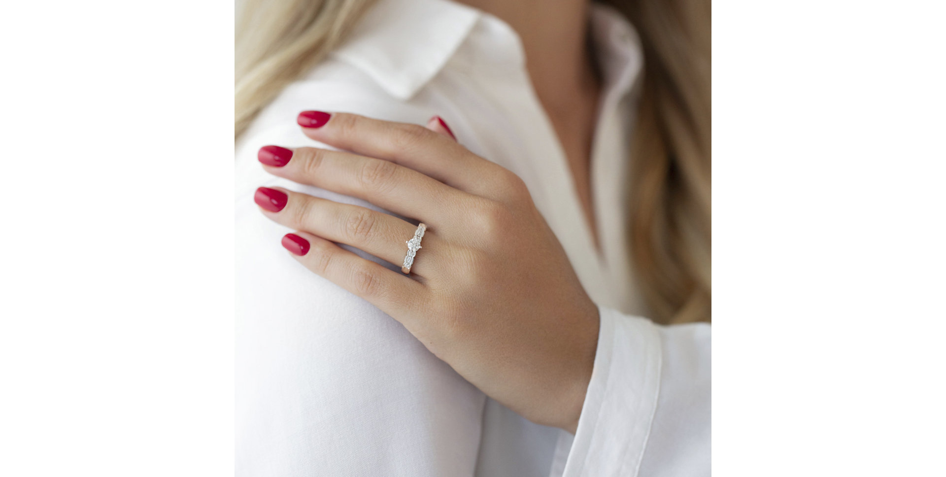 Diamond ring Love Shimmer