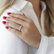 Diamond ring Love Shimmer3