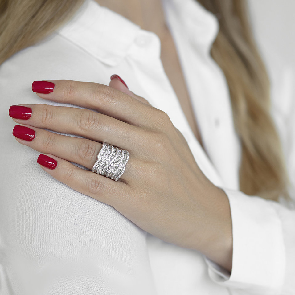 Diamond ring Glamour Edge