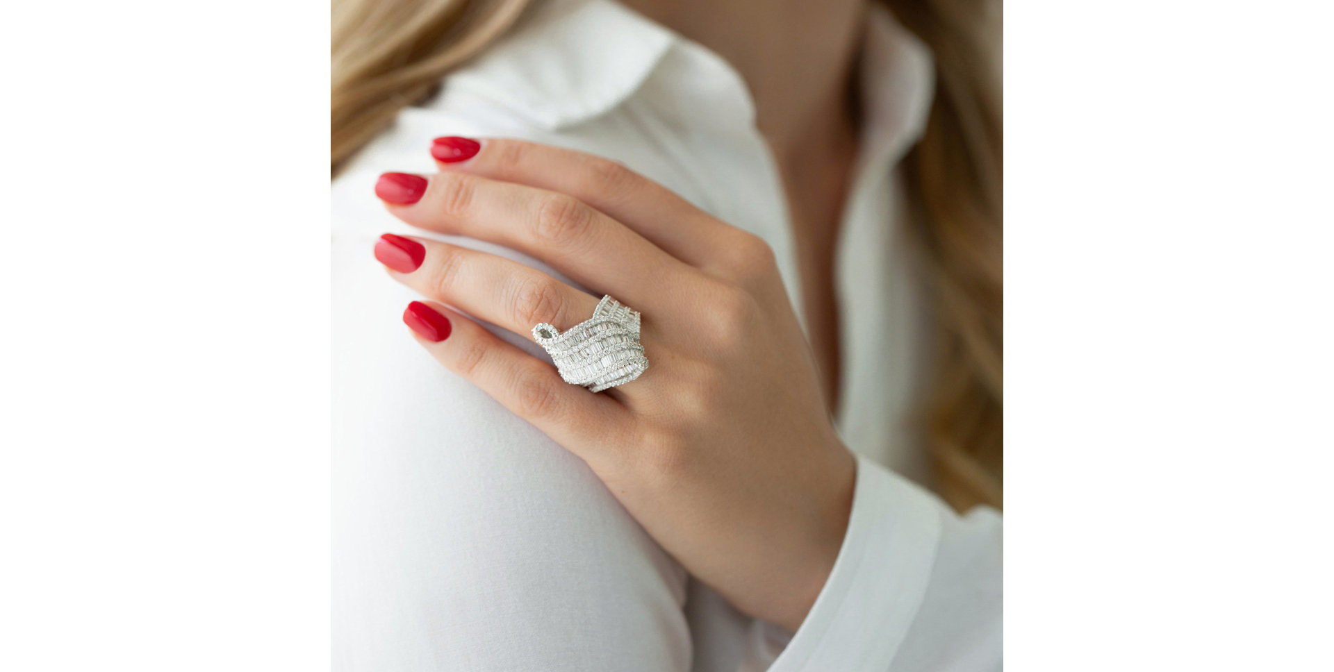 Diamond ring Midnight Wave