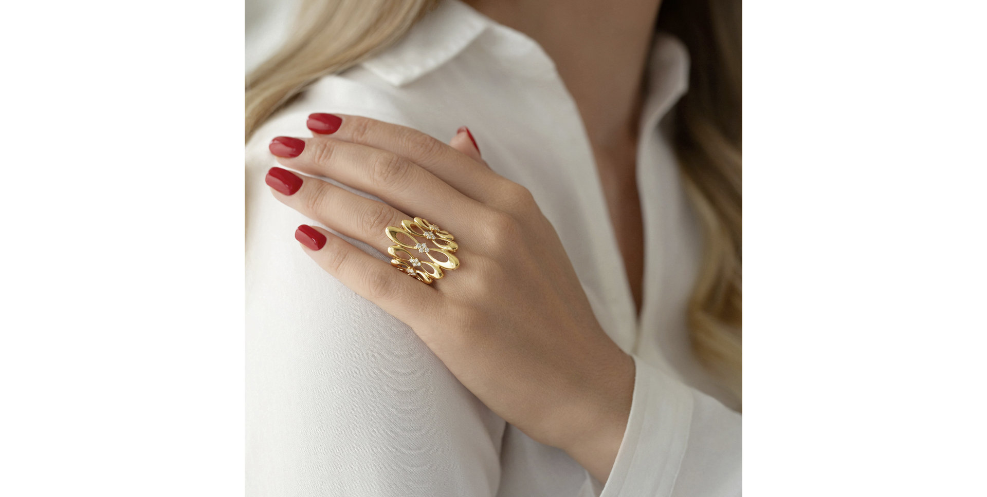 Diamond ring Venus Constellation