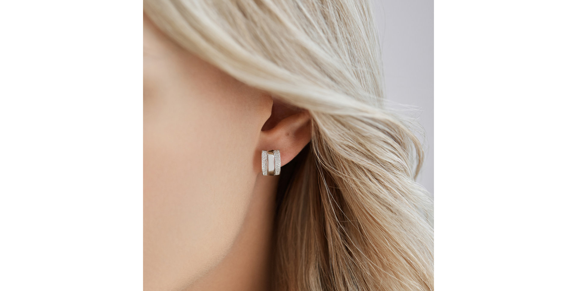 Diamond earrings Dream Symetry