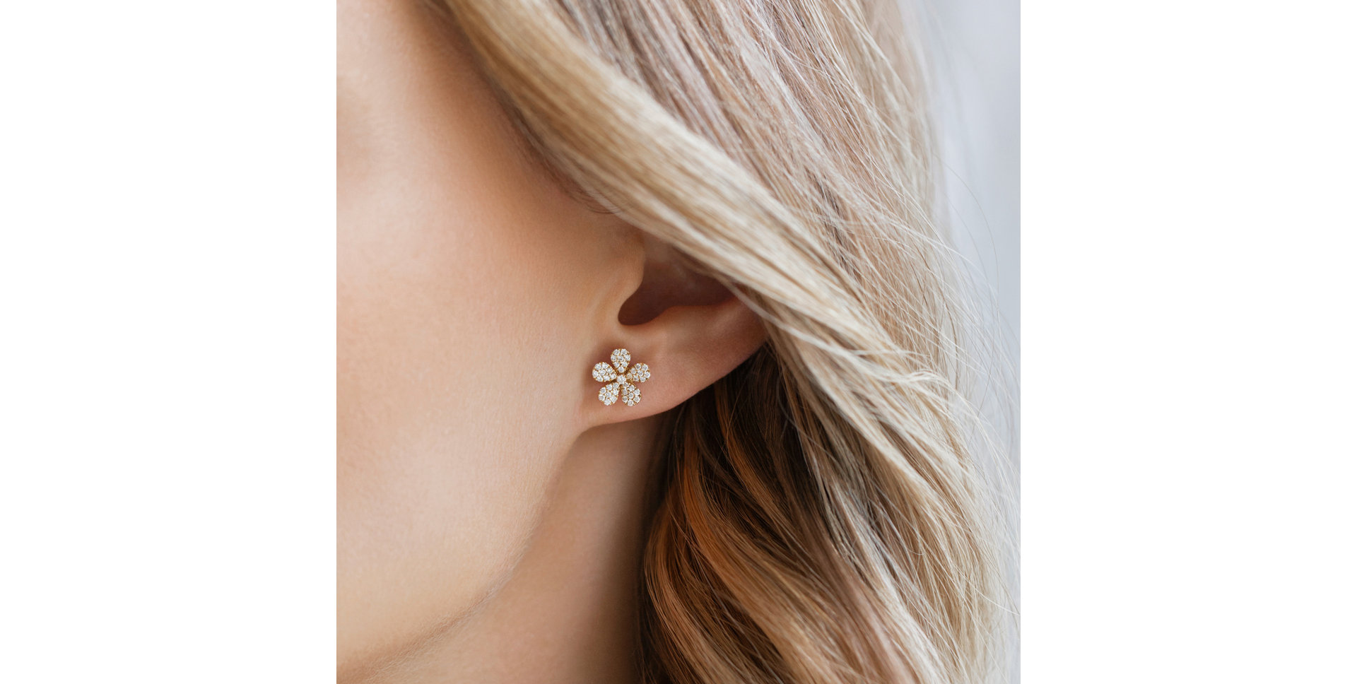 Diamond earrings Miss Daisy