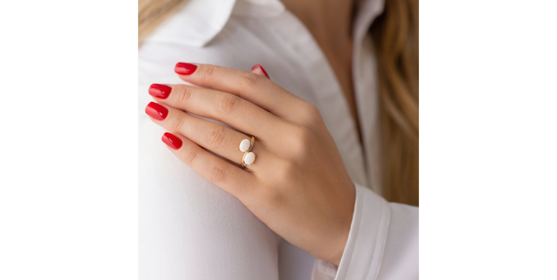 Diamond ring and Opal Amritpal