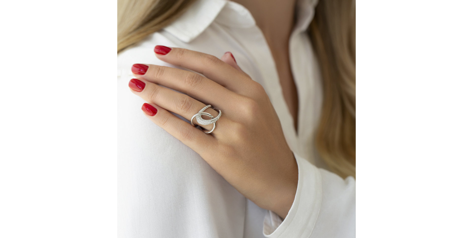 Diamond ring Tangled Diamond