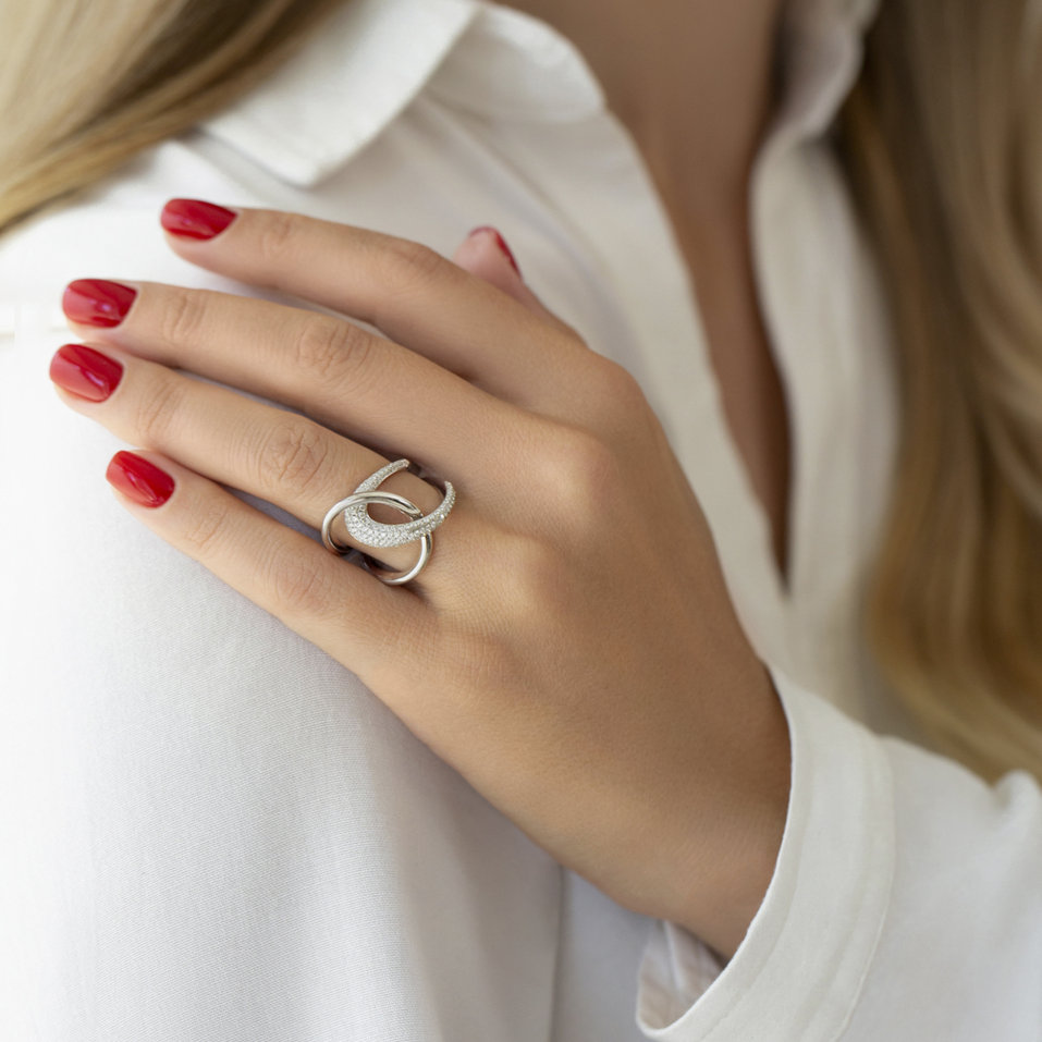 Diamond ring Tangled Diamond