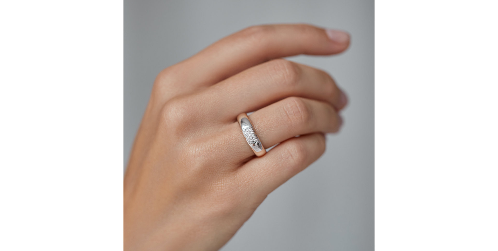 Diamond ring Princess Touch