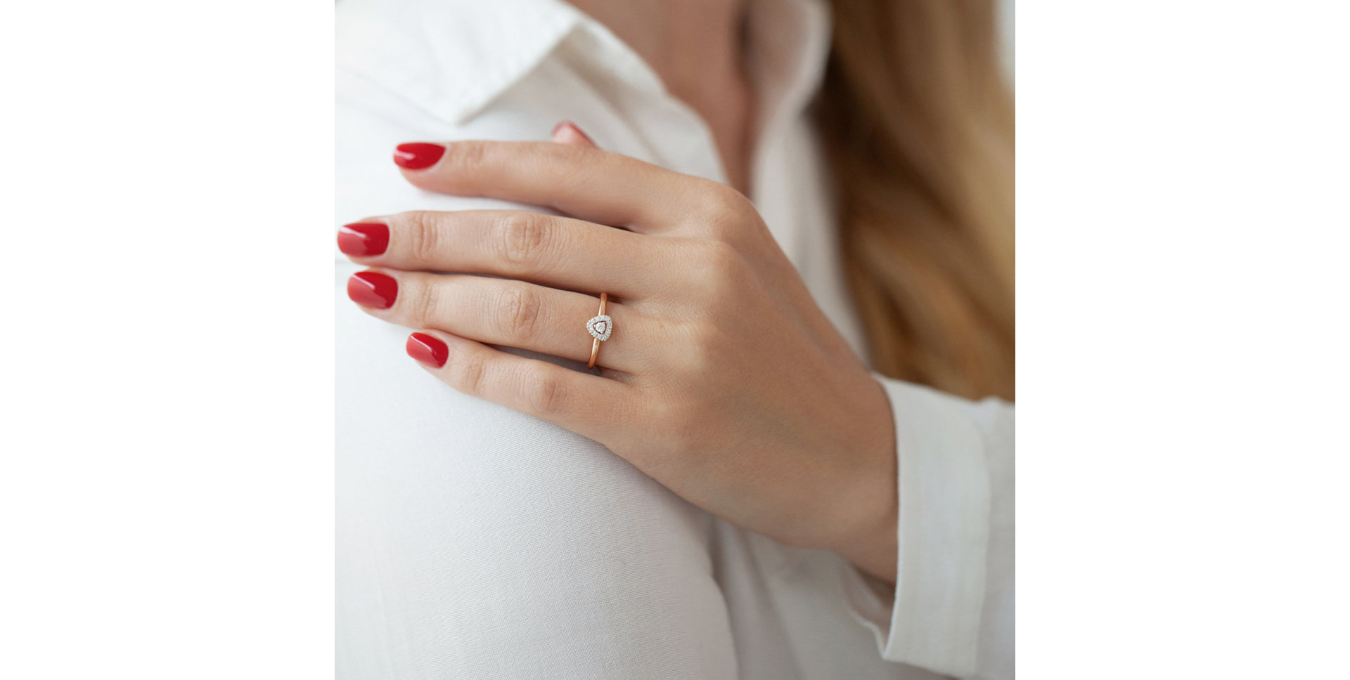 Diamond ring Midnight Pleasure