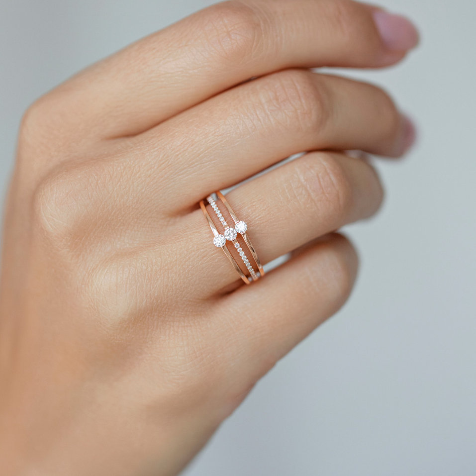 Diamond ring Royal Infinity