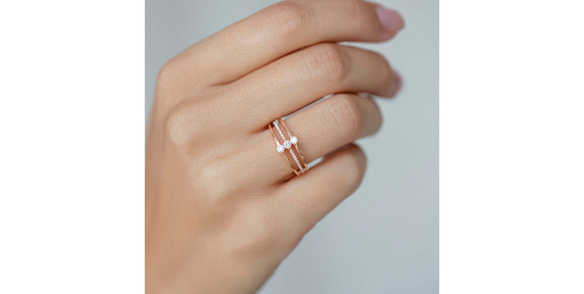 Diamond ring Royal Infinity