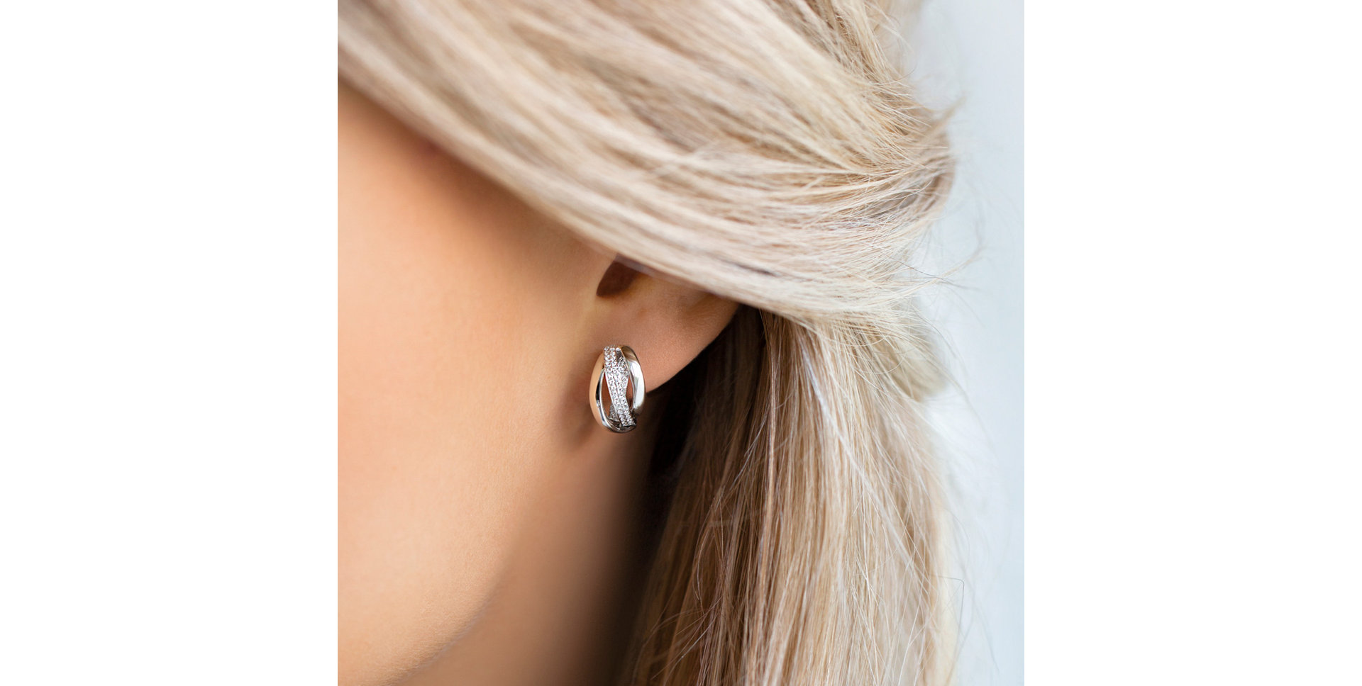 Diamond earrings Charming Ray