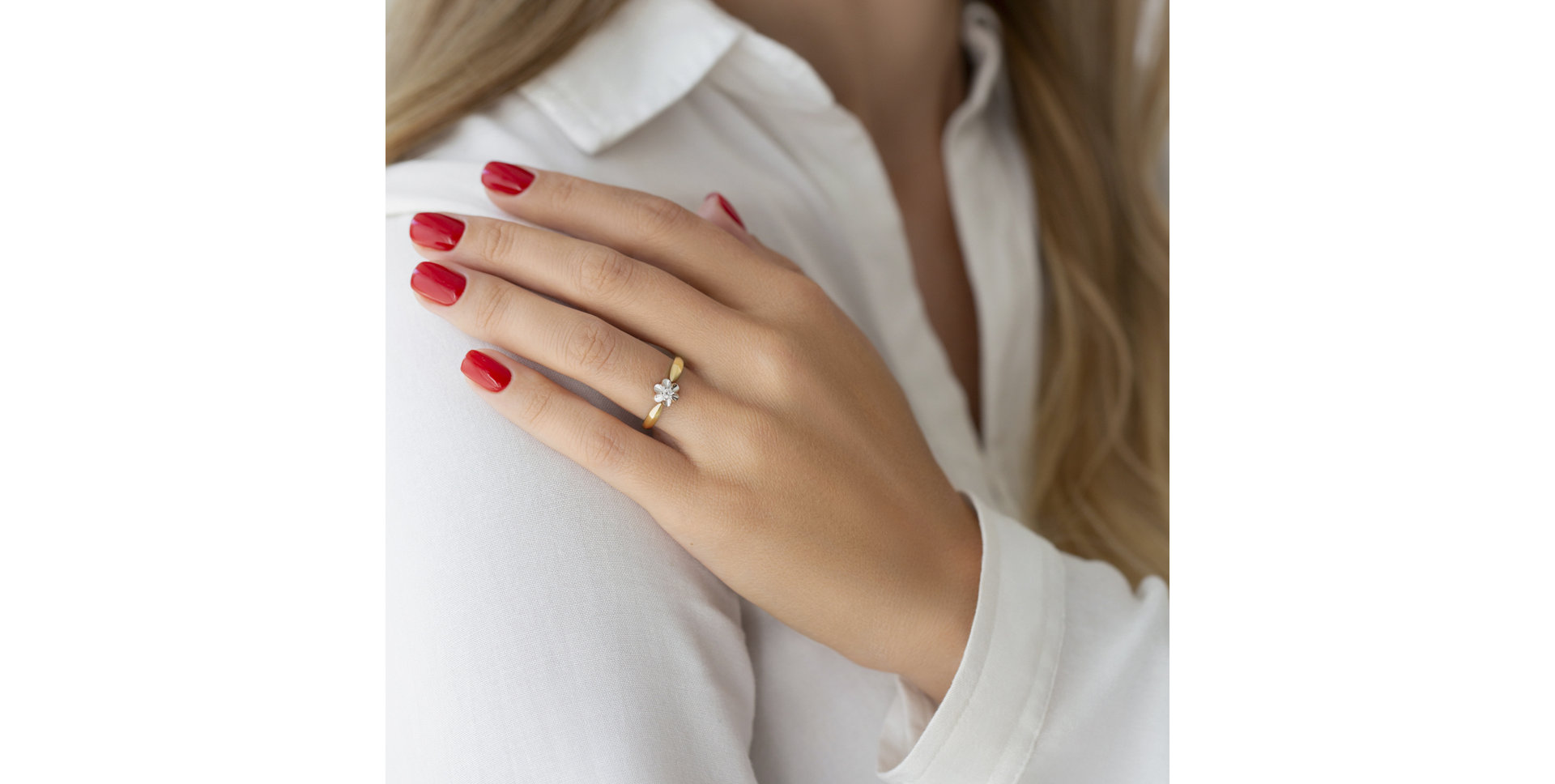 Diamond ring Flower Vibes