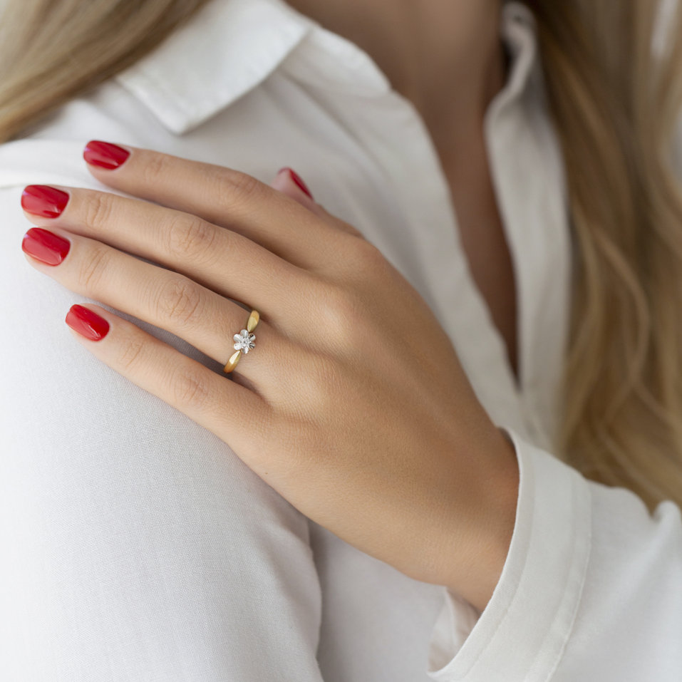 Diamond ring Flower Vibes