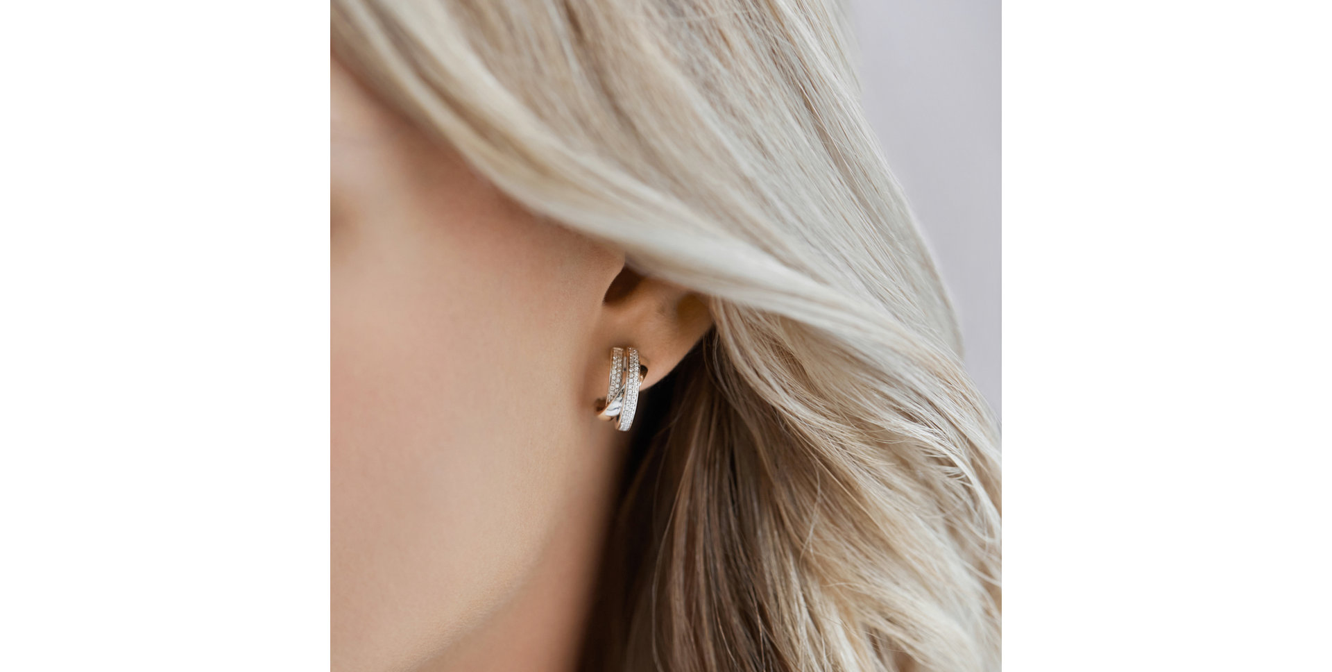 Diamond earrings Miracle Labyrinth