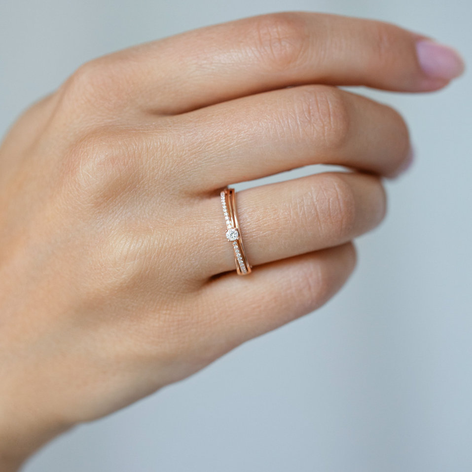 Diamond ring Opium Light