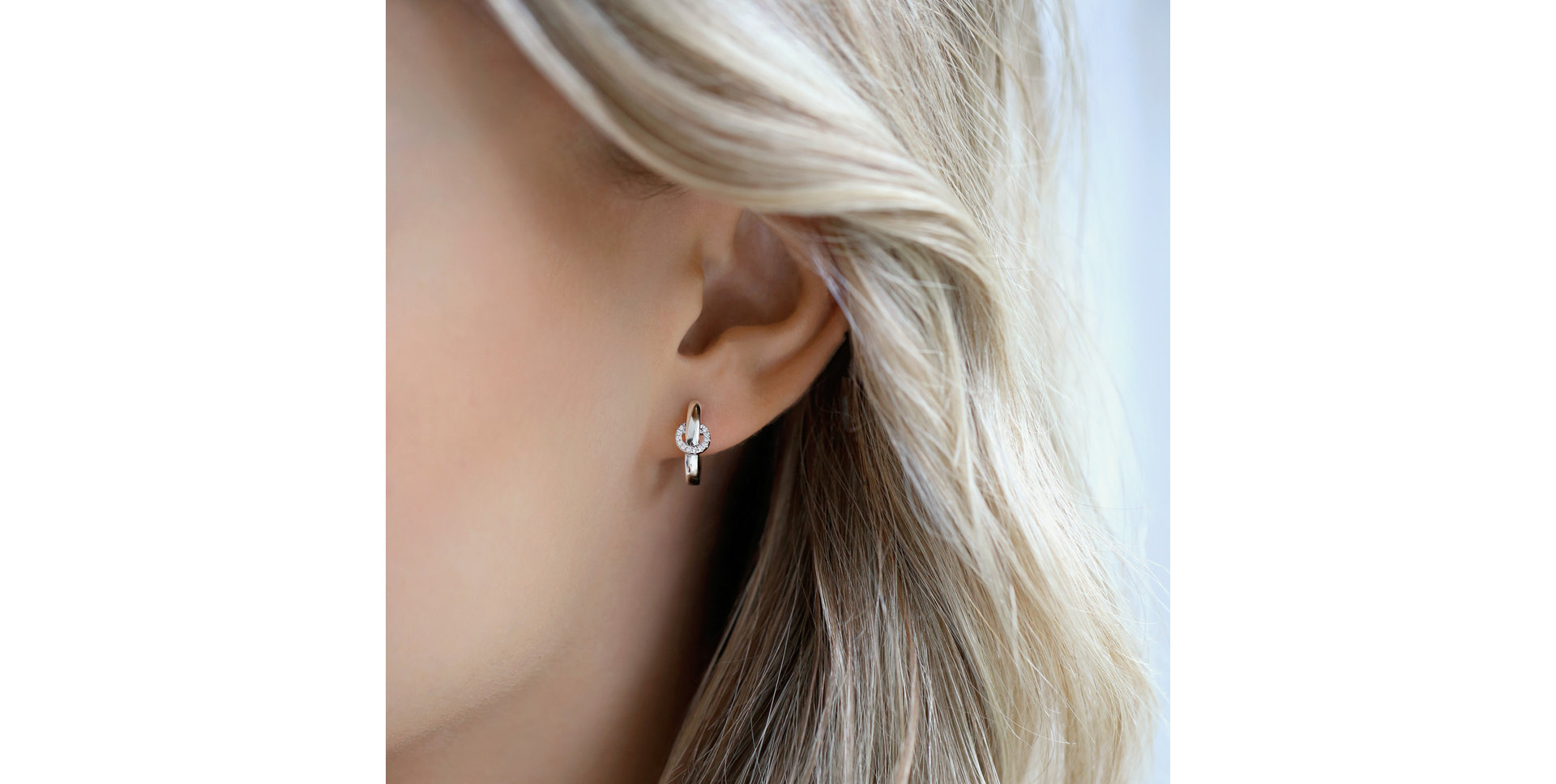 Diamond earrings Moonlight Streamer